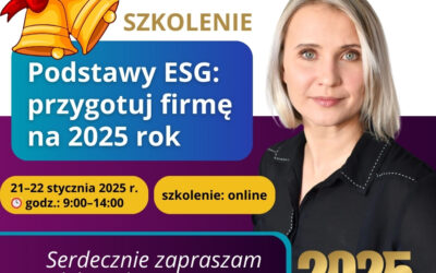 Gotowi na 2025?- szkolenie z ESG