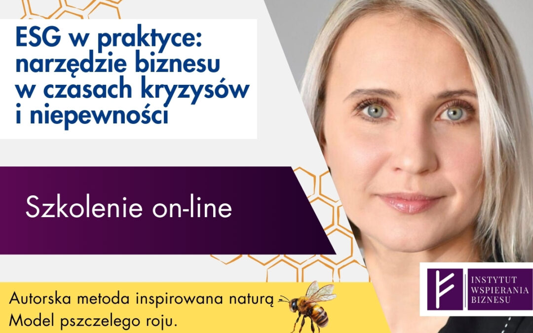 Szkolenie z ESG – zapisy ruszyły