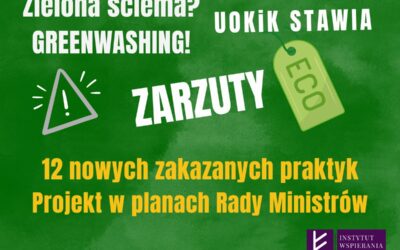 Greenwashing pod lupą UOKiK